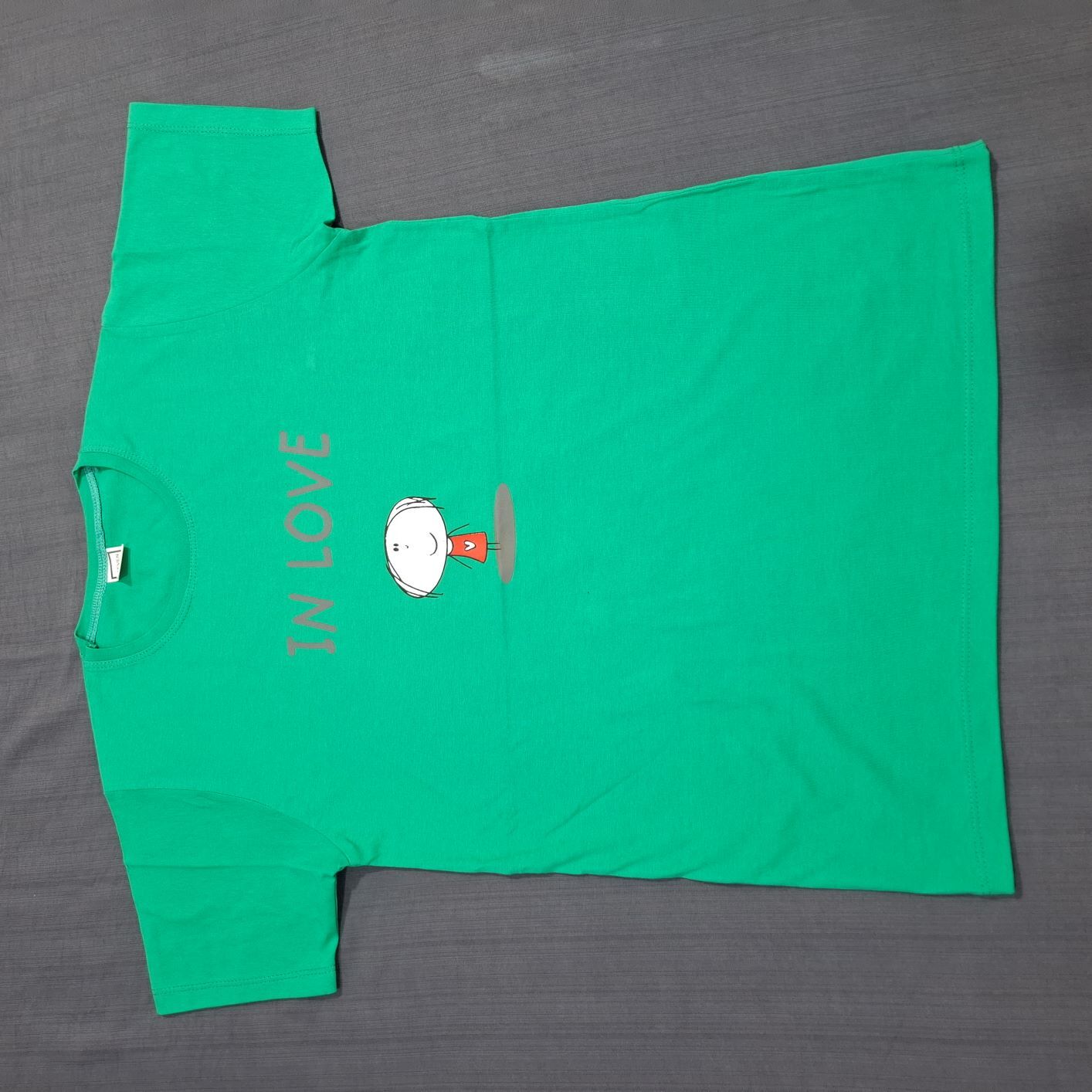  تیشرت نخ پنبه مدل نلالند IN LOVE 