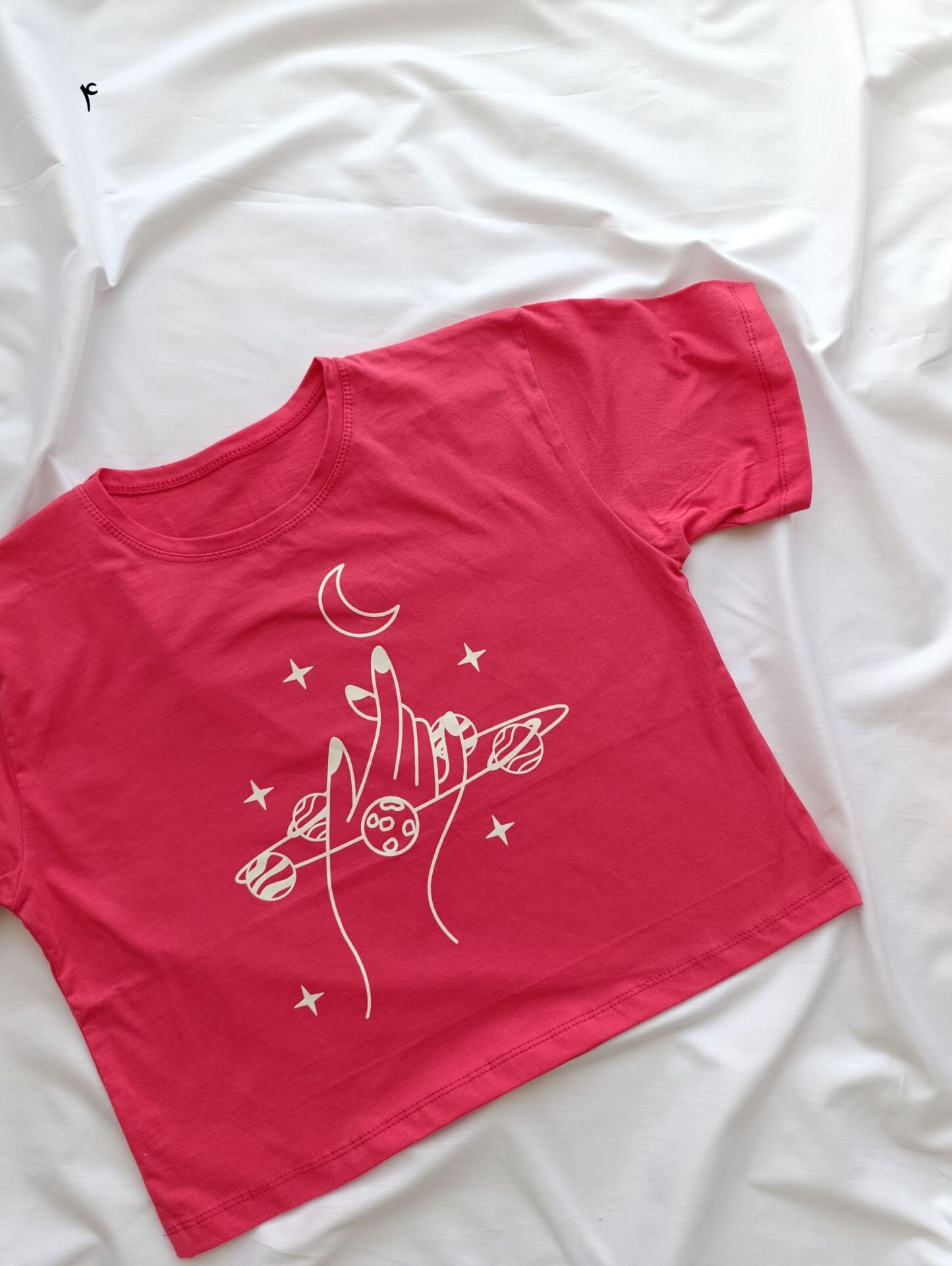  کراپ نخ پنه طرح دار نلالند 