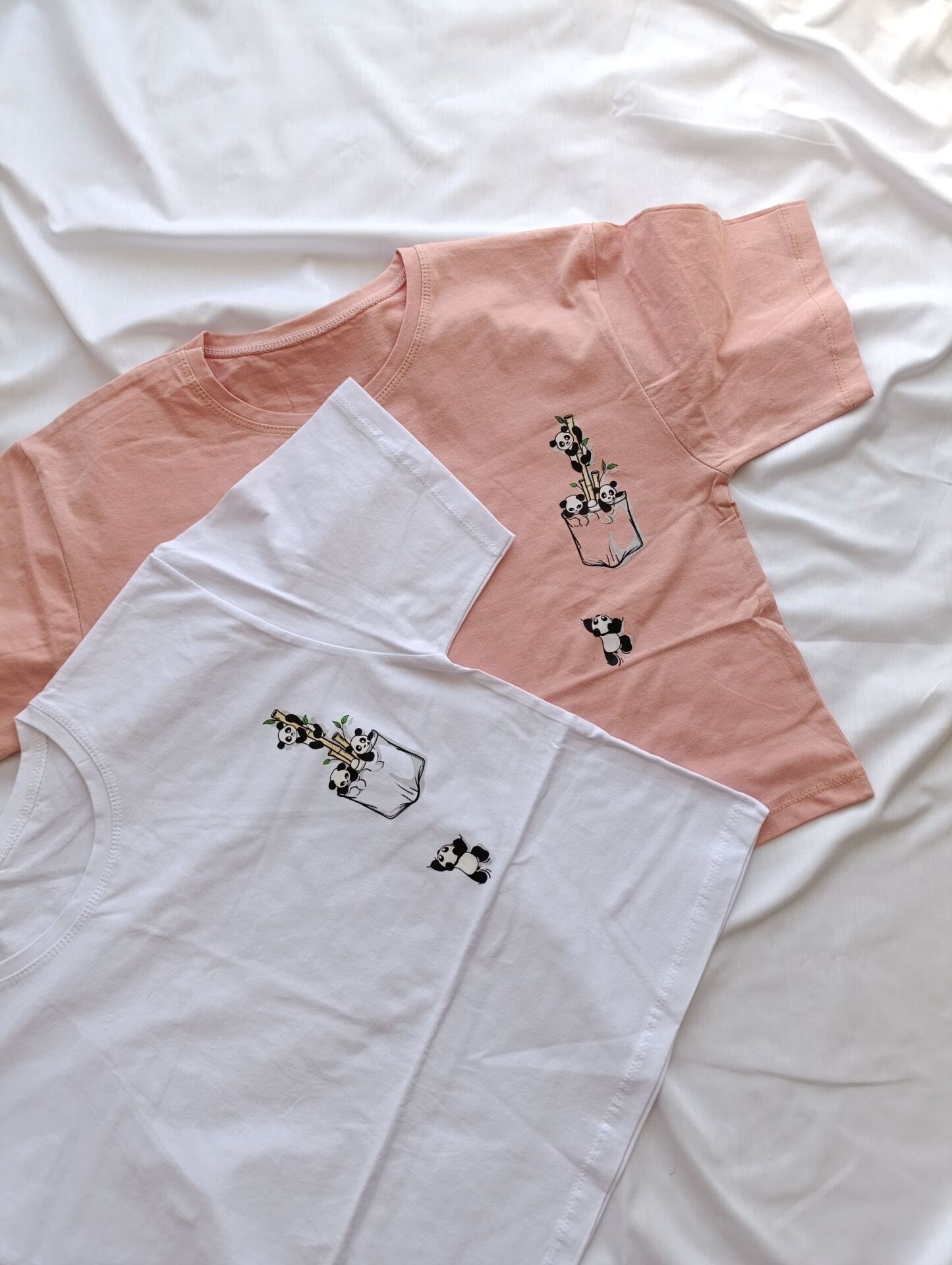  تیشرت طرح پاندا نخی نلالند 