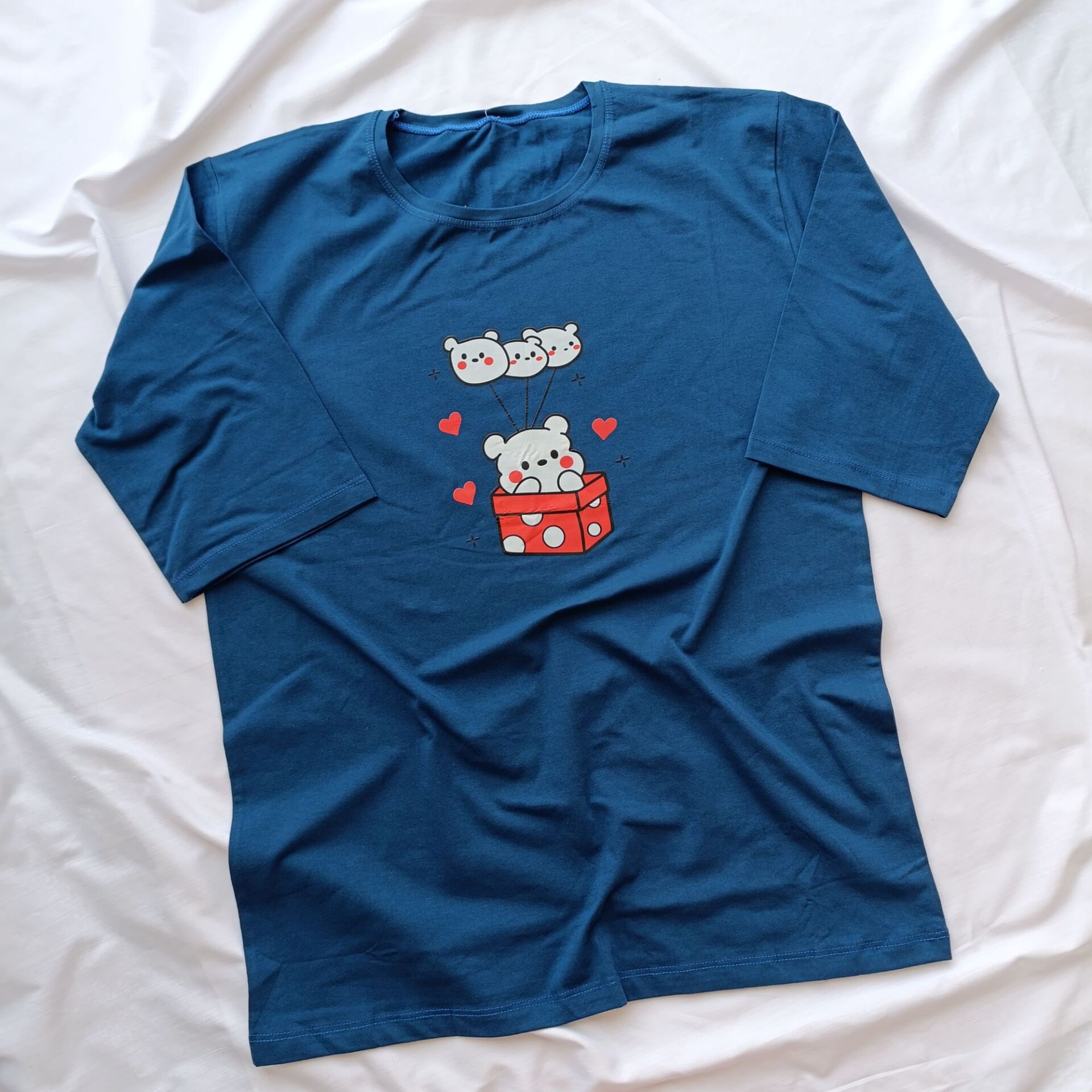  تیشرت لش طرح خرسی نلالند 