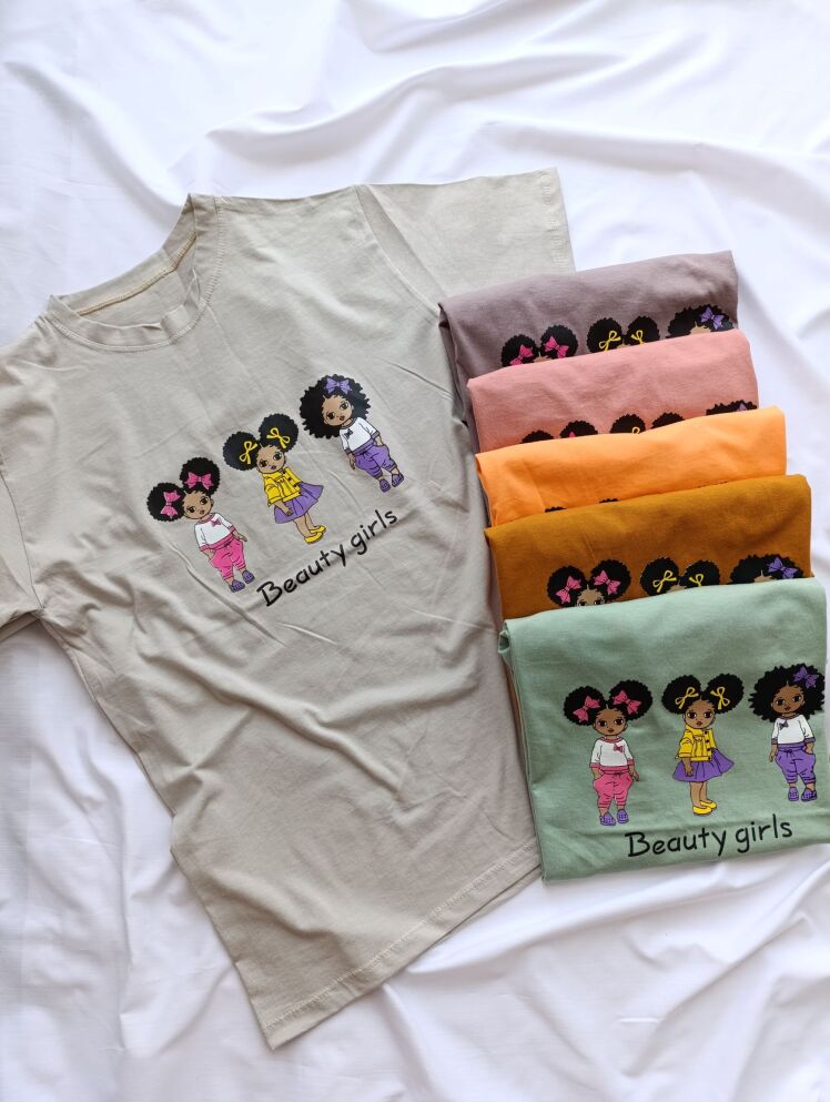 تیشرت دخترانه طرح دار nelaland.ir